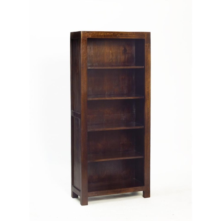 Toko Dark Mango Furniture Large Open Bookcase