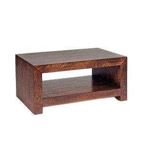 Toko Dark Mango Furniture Medium Contemporary Coffee Table Toko Dark Mango Furniture Medium Contemporary Coffee Table