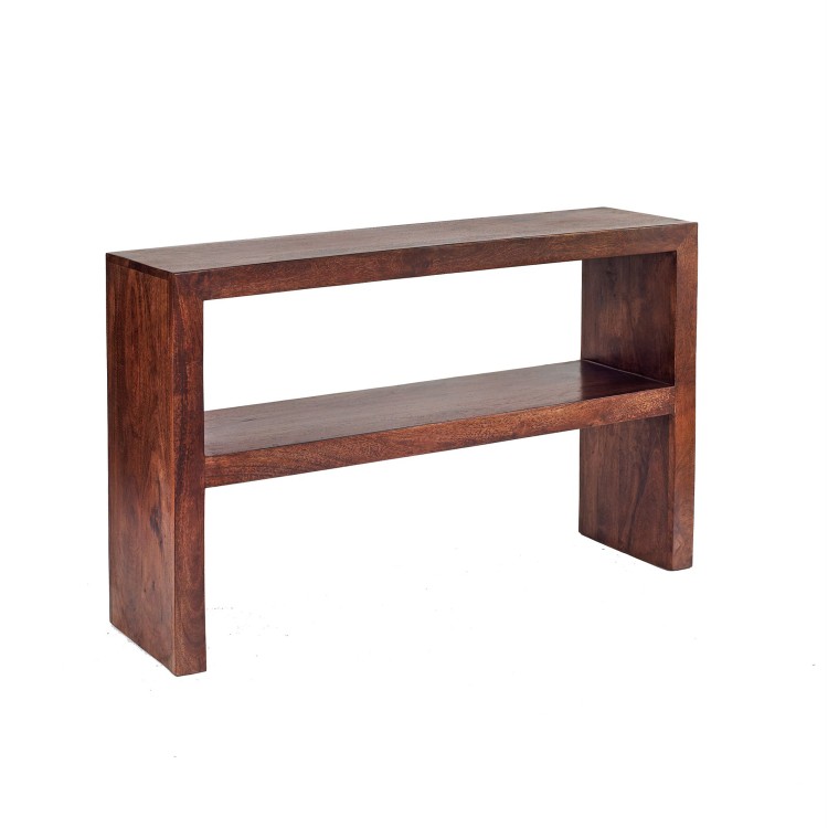 Toko Dark Mango Furniture Contemporary Console Table