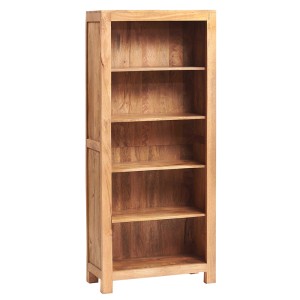Toko Light Mango Furniture Large Open Bookcase Toko Light Mango Furniture Large Open Bookcase