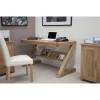 Z Solid Oak Furniture Computer Desk & Filing Cabinet Set  