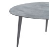 Templar 3 Leg Angled Aluminium and Zinc Coffee Table