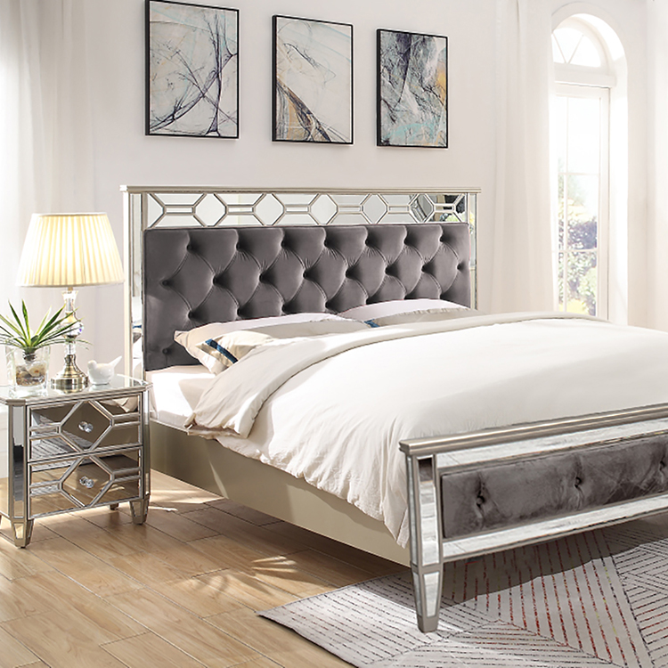 Vida Living Rosa Mirrored Furniture Vida Living Rosa Mirrored Furniture
