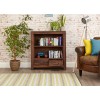 Mayan Walnut Furniture Low Bookcase CWC01B