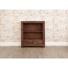 Mayan Walnut Furniture Low Bookcase CWC01B