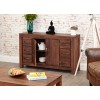 Mayan Walnut Furniture Six Drawer Sideboard CWC02A