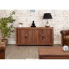 Mayan Walnut Furniture Large Low Sideboard CWC02B