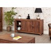 Mayan Walnut Furniture Large Low Sideboard CWC02B