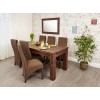 Mayan Walnut Furniture Extending Dining Table CWC04A