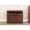 Mayan Walnut Furniture Hidden Home Office CWC06A