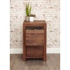 Mayan Walnut Furniture Two Drawer Filing Cabinet CWC07A