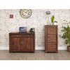 Mayan Walnut Furniture 3 Drawer Filing Cabinet CWC07B