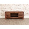 Mayan Walnut Furniture Low Widescreen TV Cabinet CWC09A