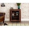 Mayan Walnut Furniture Shoe Cupboard Rack CWC20A