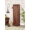 Mayan Walnut Furniture Tall Shoe Cupboard CWC20E