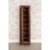 Mayan Walnut Furniture Tall Shoe Cupboard CWC20E