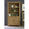 Colchester Rustic Oak Furniture Large Bookcase