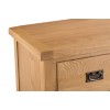 Colchester Rustic Oak Furniture 4 Over 3 Drawer Chest