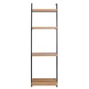 Elliptus Oak Furniture Ladder Bookcase