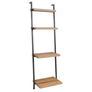 Elliptus Oak Furniture Ladder Bookcase