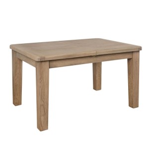 Heritage Smoked Oak Furniture Medium Extending Dining Table Heritage Smoked Oak Furniture Medium Extending Dining Table