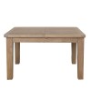 Heritage Smoked Oak Furniture Medium Extending Dining Table