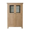 Heritage Smoked Oak Furniture 2 Door Drinks Cabinet