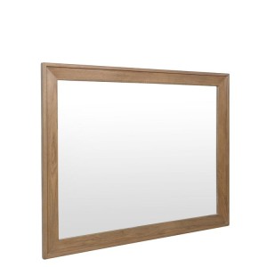 Heritage Smoked Oak Furniture Wall Mirror