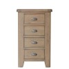 Heritage Smoked Oak Furniture 4 Drawer Chest of Drawers