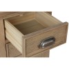 Heritage Smoked Oak Furniture Small Bedside Cabinet