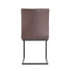 Metro Industrial Furniture Brown Diamond Quilted Dining Chair (Pair)