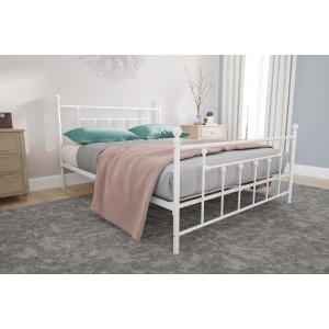 Manila Metal Furniture 4ft6 Double Bed Manila Metal Furniture 4ft6 Double Bed