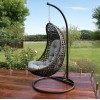 Maze Rattan Garden Furniture Malibu Grey Outdoor Hanging Chair