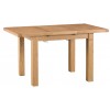 Colchester Rustic Oak Furniture 1m Butterfly Extending Table