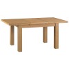 Colchester Rustic Oak Furniture 1.25m Butterfly Extending Table