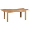 Colchester Rustic Oak Furniture 1.7m Butterfly Extending Table