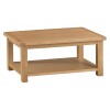 Colchester Rustic Oak Furniture Coffee Table
