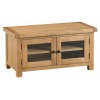 Colchester Rustic Oak Furniture Standard TV Unit