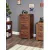 Shiro Walnut Furniture 3 Drawer Filing Cabinet CDR07B
