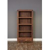 Shiro Walnut Furniture Large 2 Drawer Bookcase CDR01A