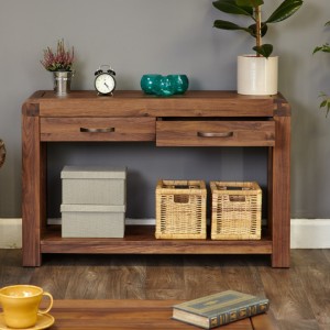 Shiro Walnut Furniture Console Table Shiro Walnut Furniture Console Table CDR02B