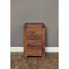 Shiro Walnut Two Drawer Filing Cabinet CDR07A