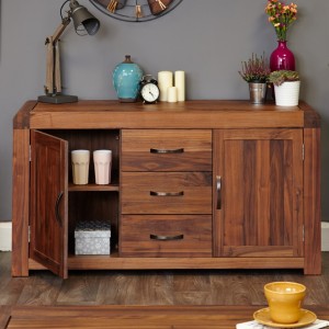 Shiro Walnut Furniture Large Sideboard Shiro Walnut Furniture Large Sideboard CDR02A