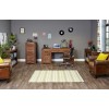 Shiro Walnut Twin Pedestal Computer Desk CDR06B
