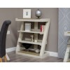Z Solid Oak Grey Painted Furniture Small Bookcase