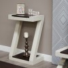 Z Solid Oak Grey Painted Furniture Small Console Table