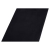 Allure Black Velvet and Gold Finish Metal Bench 5502601