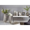 Allure Rectangular White High Gloss and Chrome Console Table 5501369