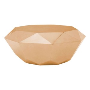 Allure Rose Gold Diamond Cut Coffee Table Allure Rose Gold Diamond Cut Coffee Table 5501420