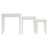 Hendra Weathered White Furniture Set Of 3 Nesting Tables